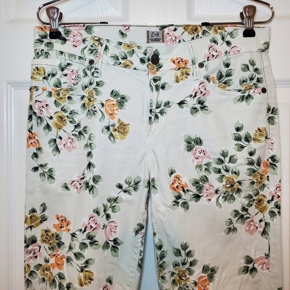 Citizens of Humanity Thompson Skinny Jeans Sz 28 Floral - Picture 2 of 10
